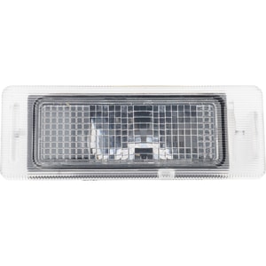 Rear License Plate Light Lens & Housing for Buick LaCrosse (2010-2019)/Chevrolet Impala (2014-2020), Right Passenger=Left Driver, Replacement (CAPA Certified)