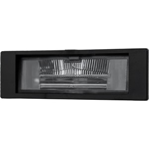 Rear License Plate Light Assembly for BMW 6-Series 2004-2010, M6 2006-2010, Z4 2003-2008, Right Passenger = Left Driver, Replacement Models: 630i, 645Ci, 650i, M6.
