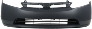 Front Bumper Cover for Honda Civic Sedan 2007-2008, Primed (Ready to Paint), 2.0L Engine, Excludes MUGEN Si, Replacement