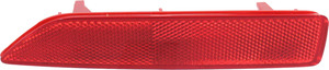 Rear Bumper Reflector Light for Honda CR-V 2007-2009, Acura RDX 2010-2015, Left Driver Side, Replacement