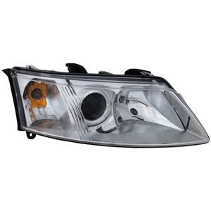Headlight Assembly for SAAB 9-3 Convertible/Sedan/Wagon (2003-2007), Right Passenger Side, Halogen, Replacement