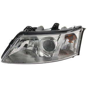 Headlight Assembly for SAAB 9-3 2003-2007, Left Driver Side, Halogen, Suitable for Convertible/Sedan/Wagon Models, Replacement
