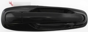 Rear Exterior Door Handle Assembly for 2006-2008 Suzuki Forenza/Reno, Right Passenger, Smooth Black, Replacement