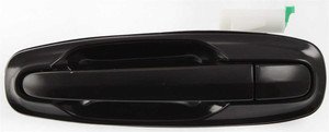 Rear Exterior Door Handle Assembly for 2006-2008 Suzuki Forenza/Reno, Left Driver, Smooth Black, Replacement