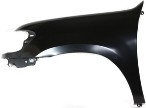 Front Fender for 2005-2006 Tundra, Left Driver, Primed (Ready to Paint), Double Cab, Without Flare Holes, Toyota, Replacement (CAPA Certified)