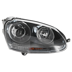 Headlight for Volkswagen Jetta 2005-2010 Right Passenger, Without Bulb, Xenon, Fits 2005 2.5/ TDI Model, Replacement