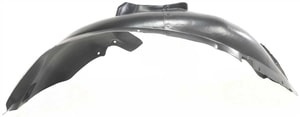 Front Fender Liner for Volkswagen Beetle 2006-2010, Right Passenger Side, Plastic, Vacuum Form, Convertible/Hatchback, Replacement