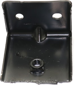 Front Bumper Bracket Support for Chevrolet Silverado 1500 (2016-2018), Silverado 1500 LD (2019), Steel, Right Passenger=Left Driver, w/ or w/o Impact Bar Skid Plate, Replacement