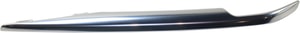 Front Bumper Cover Molding for Cadillac Escalade/Escalade ESV 2015-2020, Left Driver, Chrome, Satin Nickel, Replacement
