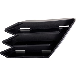 Front Lower Valance for Chevrolet Camaro 2019-2023, Textured, Side Deflector, Left Driver, without Rally Sport Package, LT1 Model, Replacement