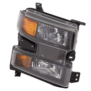 Headlight Assembly for Chevrolet Silverado 1500 (2019-2021), Silverado 1500 LTD (2022-2022), Right Passenger Side, Halogen, Replacement