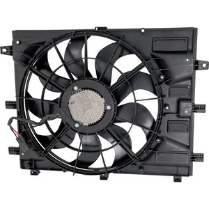 Radiator Fan Assembly for 2018-2023 Equinox/Terrain, Single Fan, Compatible with 1.6L Turbo Diesel Engine/2.0L Turbo Engine, Suitable for Terrain with 2.0L Turbo Engine & Towing Package, Replacement