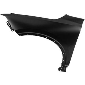 Front Fender for Chevrolet Blazer 2019-2022, Left Driver, Black, Steel, Replacement
