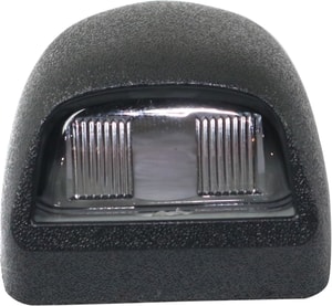 Rear License Plate Light for Cadillac Escalade 2000-2006 / Chevrolet Silverado/GMC Sierra 1500 2001-2013 / 2500 HD/3500 HD 2001-2014, Right Passenger=Left Driver, Lens and Housing, All Cab Types, Replacement (CAPA Certified)
