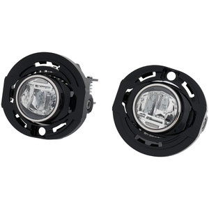LED Fog Light Assembly for Dodge Charger 2015-2020, Jeep Grand Cherokee 2014-2021, Chrysler Pacifica 2017-2021, Clear Lens, Right Passenger and Left Driver, Replacement