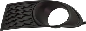 Front Fog Light Molding for Dodge Journey 2011-2020, Left Driver, Type 1, Textured Black with Fascia, Replacement