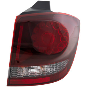 LED Tail Light Assembly for Dodge Journey 2009-2020, Right Passenger Side, Outer with Black Interior, Replacement