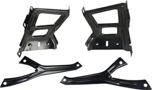 Rear Bumper Bracket for Dodge Full Size 2009-2018, Right Passenger and Left Driver Mounting Bracket, Includes 2019-2023 1500 Classic, Replacement
