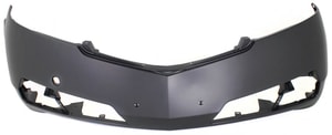 Front Bumper Cover for Acura TL 2009-2011, Primed (Ready to Paint), Replacement