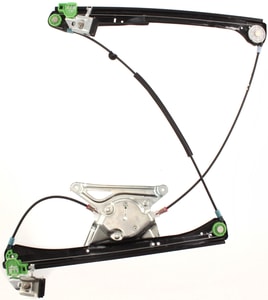 Front Window Regulator for Audi A4 1996-2002, Right Passenger, Power, Without Motor, Replacement