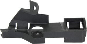Front Bumper Bracket Right Passenger Side for BMW 3-Series 2002-2005 Models, Bumper Cover Guide, Plastic, without Sport Package, Sedan/Wagon, Replacement