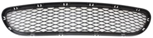 Front Bumper Grille for BMW 3-Series 2009-2012, Center Location, Primed (Ready to Paint), Without M Package, Without Adaptive Cruise Control, Sedan/Wagon, Replacement Models: 328i, 328xi, 335i, 335xi.