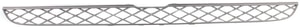 Front Bumper Grille for 2007-2013 BMW X5 / 2008-2014 X6, Silver Upper without M Package with Sport Package, Replacement