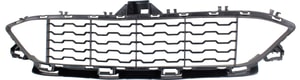 Front Bumper Grille for BMW 3-Series GT (2014-2019), Center Placement with M Sport Package, without Active Cruise Control, Replacement