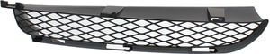 Front Bumper Grille for BMW X5 2004-2006, Right Passenger, Upper, Black, without Sport Package, Replacement