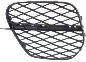 Front Bumper Grille Outer, Primed (Ready to Paint) for BMW X5 2011-2013, 35d/50i Models, Left Driver, without M Package, Open Grille, Replacement