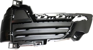 Front Bumper Grille for BMW X5 2014-2018, Right Passenger Outer, Textured Black, Closed Grid, without M Sport Line, Replacement