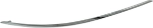 Front Bumper Molding for BMW 7-Series 2013-2015 Right Passenger, Chrome, without M Package, Replacement Models: 740i, 740Li, 750i, 750Li, 760Li.