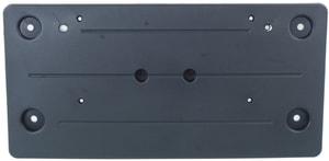 Front License Plate Bracket for BMW 3-Series 2012-2015, Sedan/Hybrid, Excluding M Sport Package, Replacement - Fits Model 316i, 318i, 320i, 328i, 335i