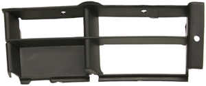 Front Bumper Outer Grille for BMW 5-Series 1997-2003, Left Driver, Primed (Ready to Paint), Replacement - Fits 520i, 523i, 525i, 528i, 530i, 535i, 540i, M5.