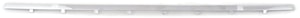 Front Bumper Bracket License Base Cover, Chrome for BMW 745LI 2002-2005, Replacement