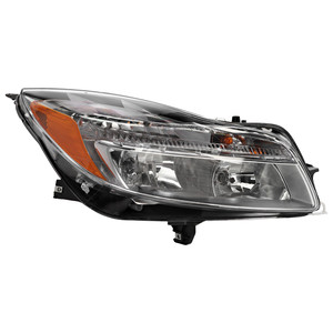 Headlight Assembly for Buick Regal 2011-2013, Right Passenger Side, Halogen, Replacement (CAPA Certified)