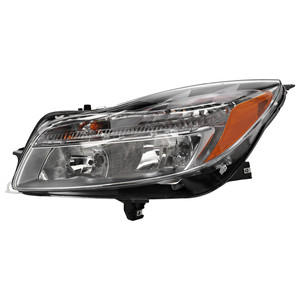 Headlight Assembly for Buick Regal 2011-2013, Left Driver Side, Halogen, Replacement (CAPA Certified)