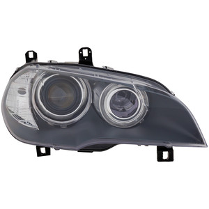 Replacement Headlight for BMW X5 2007-2013, Right Passenger, Lens and Housing, High-Intensity Discharge/Xenon, without HID Kit