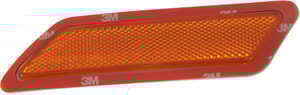 Front Bumper Reflector Light for BMW 3-Series 2012-2015, Left Driver, Excluding M Model, Sedan, Replacement Models applicable: 316i, 318i, 320i, 323i, 325i, 328i, 335i.