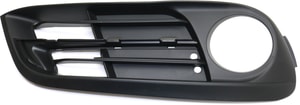 Front Fog Light Molding for BMW 5-Series 2014-2016 Right Passenger Side, Primed (Ready to Paint), Sedan, Standard without M Package, Replacement. Fits 528i, 535i, 550i