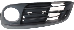 Front Fog Light Molding for BMW 5-Series 2014-2016, Left Driver Side, Primed (Ready to Paint), Sedan, Standard Without M Package, Replacement - Fits 520i, 528i, 535i, 550i.