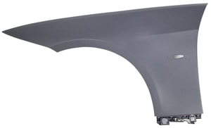 Front Fender Primed (Ready to Paint) for BMW 3-Series 2007-2013, Convertible/Coupe, 3.0L Engine, Left Driver, Thermoplastic, Replacement - fits 328i, 335i.