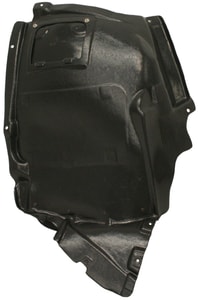 Front Fender Liner Right Passenger for BMW 1-Series 2008-2013, Front Section without M Package, Replacement Models: 128i, 135i, 1M