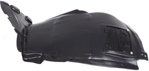 Front Fender Liner Left Driver for BMW 1-Series 2008-2013, Front Section, Without M Package, Replacement - Fits: 128i, 135i.