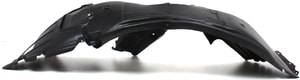 Front Fender Liner for BMW 6-Series 2004-2007, Left Driver, Front Section, Replacement - fits 630i, 645Ci, 650i, M6.