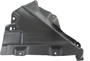 Front Fender Liner for BMW 3-Series 2007-2013, Left Driver, Lower Reinforcement Panel, Rear Section, Convertible/Coupe, 3.0L Eng, Replacement Models: 328i, 335i.