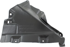 Front Fender Liner for BMW 3-Series 2007-2013, Left Driver, Lower Reinforcement Panel, Rear Section, Convertible/Coupe, 3.0L Eng, Replacement Models: 328i, 335i.