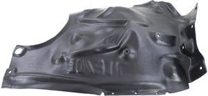 Front Fender Liner Left Driver for BMW 3-Series (2012-2015) Sedan/Wagon, Rear Section, Hybrid (To January 2013)/Non-Hybrid, Replacement