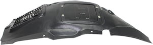 Front Upper Section Fender Liner for BMW 3-Series (2012-2018), Left Driver, Sedan/Wagon, Plastic, Injection Form, Replacement - Fits: 320i, 328i, 330i, 335i, 340i, 320d, 330d, 335d.