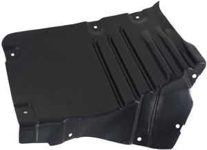 Front Fender Liner for BMW 5-Series 2004-2010 Right Passenger, Rear Section, Sedan/Wagon, Replacement Models: 520i, 523i, 525i, 528i, 530i, 535i, 540i, 545i, 550i.